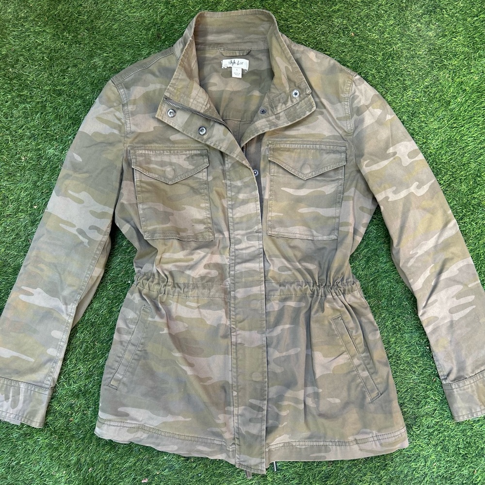 Green Camouflage Jacket